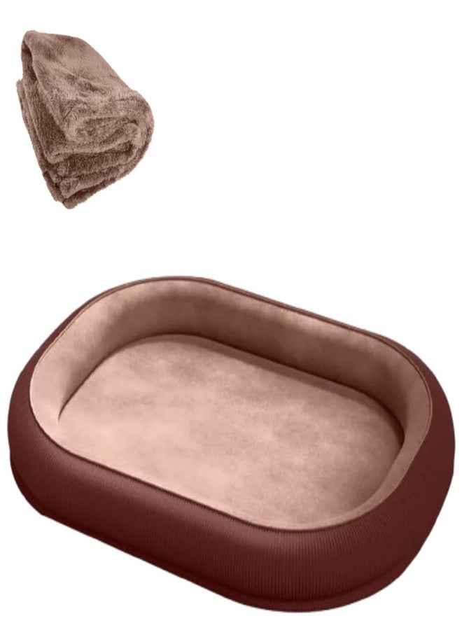 DRILLY First Class Fur XXL Dog Bed for Extra Large Dogs Washable-Orthopedic Big Dog Beds | Big Breed | | Giant Human Dog Bed (XXL) - Image 1